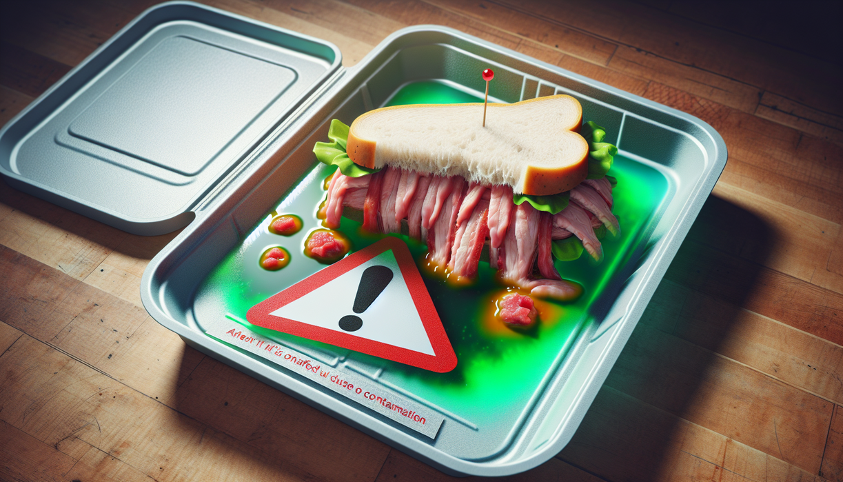"alt_text": "Sandwich recall prompts safety alert due to contaminated pork."