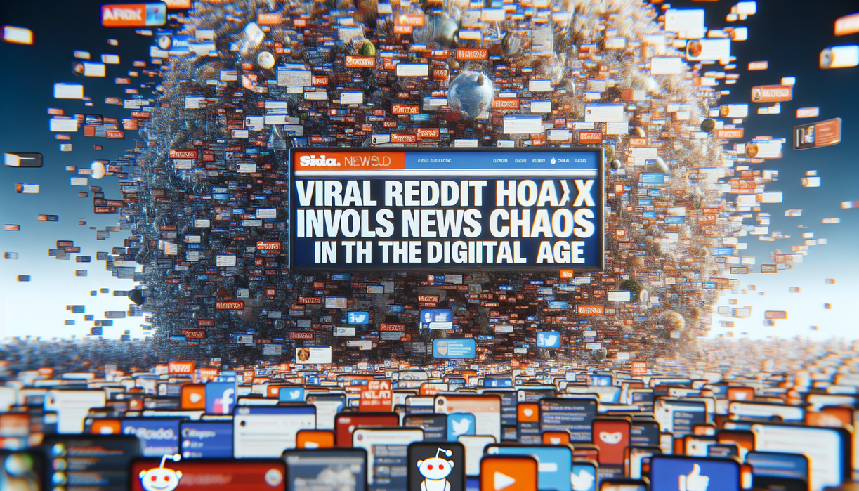 alt_text: "Headline: Viral Reddit Hoax Unveils News Chaos in the Digital Age."