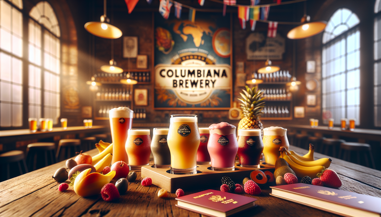 alt_text: Vibrant smoothie beers with colorful fruit garnishes; creative blend of craft and refreshment.