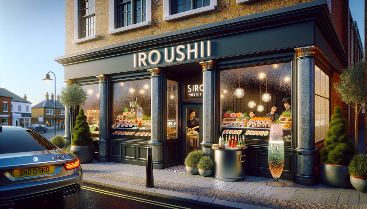 alt_text: IRO Sushi opens in Woking with a fresh menu featuring vibrant sushi and drinks.