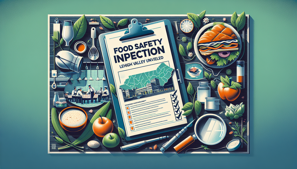 alt_text: Newspaper headline: "News Exposé: What Restaurant Inspections Reveal" with a magnifying glass image.