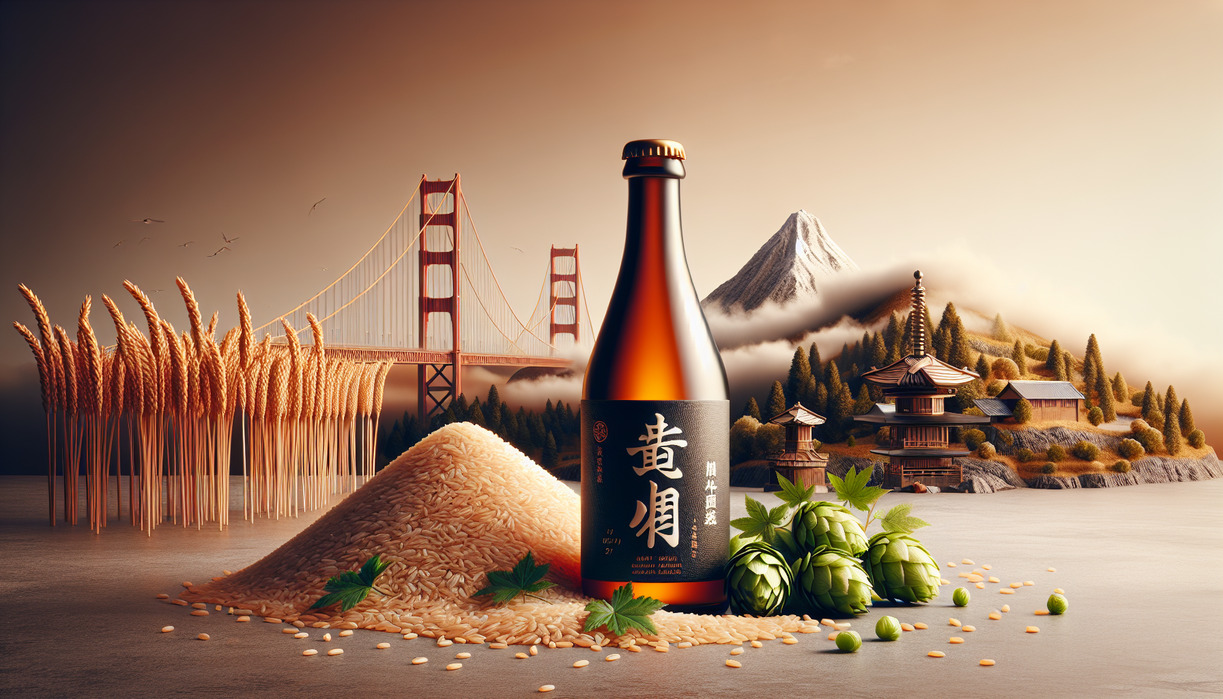 alt_text: "American craft sake gaining popularity, sparking interest in traditional brewing methods."