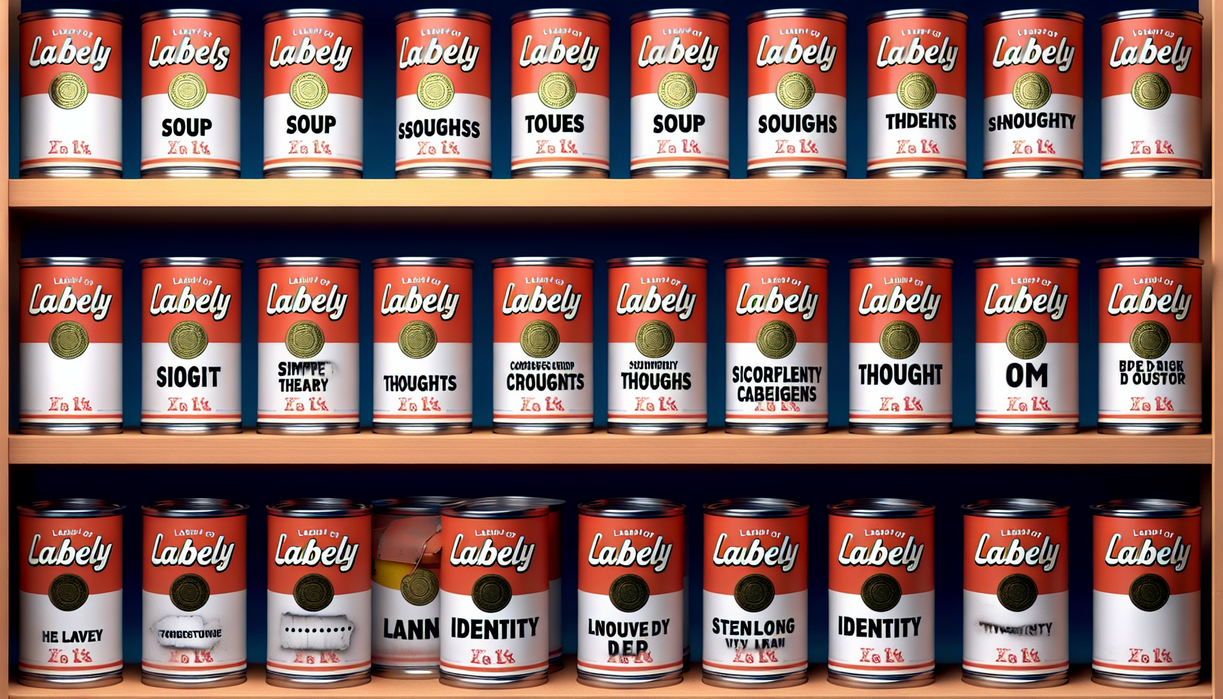 alt_text: Abstract art showing fragmented shapes and textures, symbolizing the complexity of context.