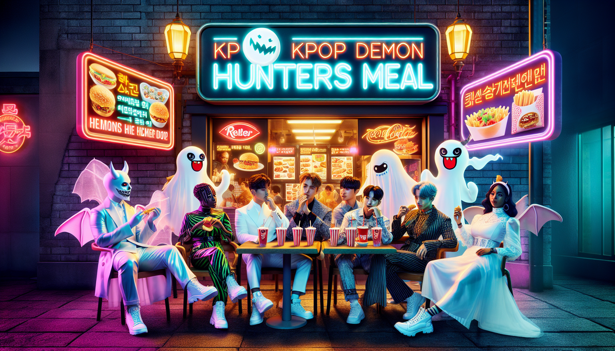 alt_text: "KPop stars as demon hunters with themed meals and an ice cream conspiracy."
