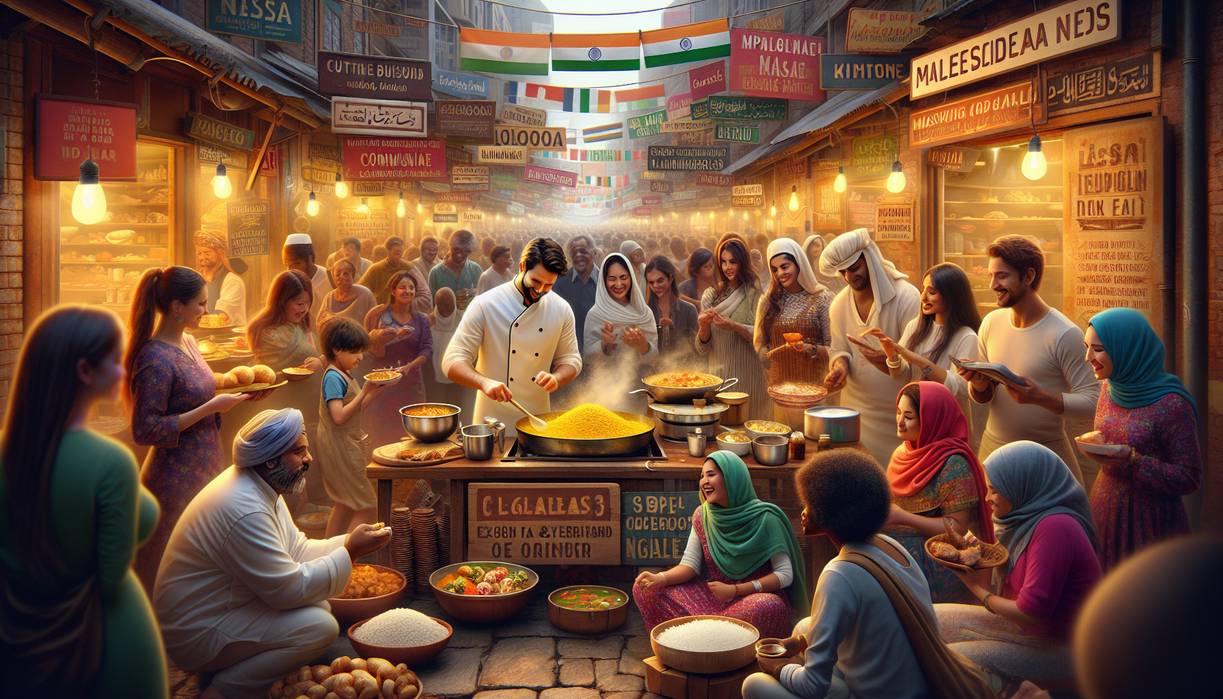 alt_text: "A vibrant restaurant scene showcasing diverse cuisines and innovative dishes in Narberth."