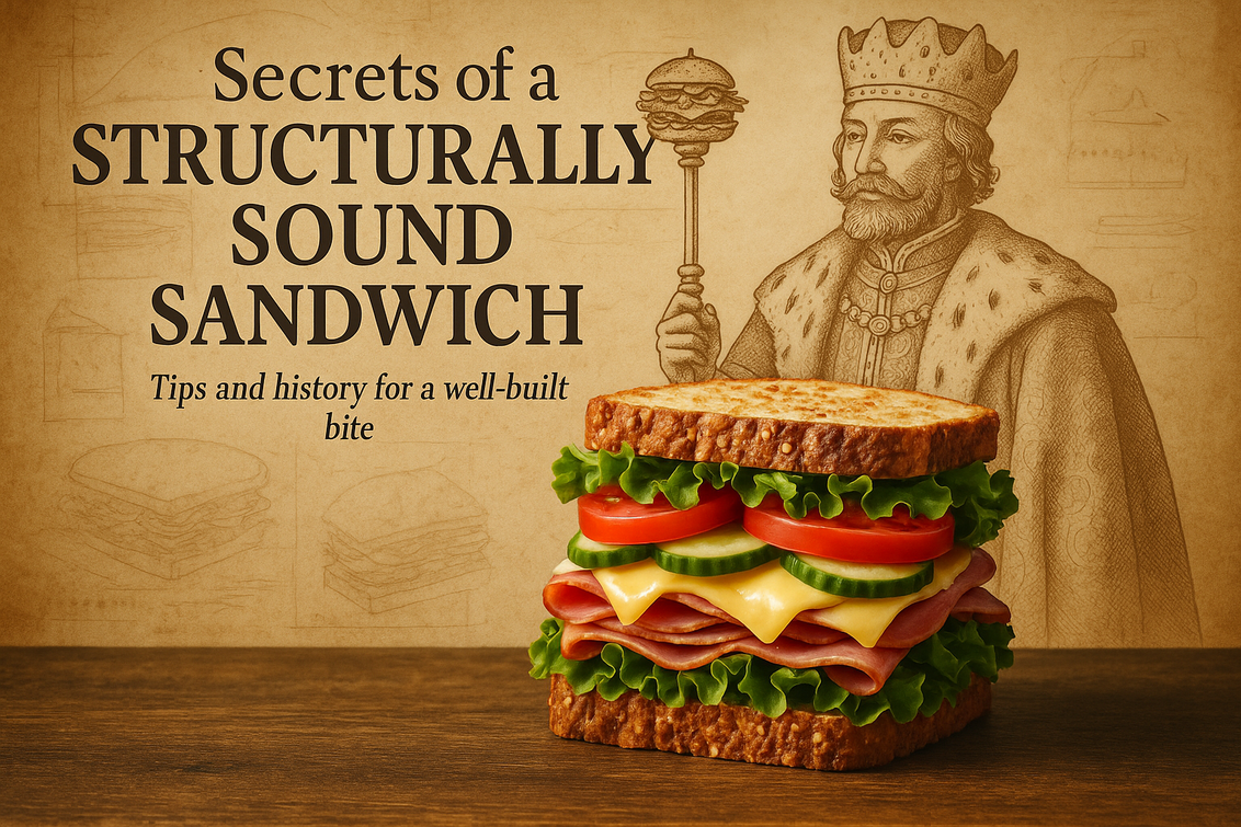 alt_text: A sandwich with neatly layered ingredients, showcasing tips for perfect sandwich stacking.